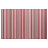 Lichtgrau und Maroon Streifen Muster Stoff (Yard (91,4 cm))