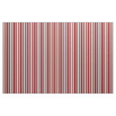 Lichtgrau und Maroon Streifen Muster Stoff (Fat Quarter (45,7 x 55,9 cm))