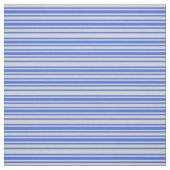 Lichtgrau und Royal Blue Muster Stoff (Muster)