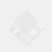 Lichtgraue geometrische Blume |Modernes Sommermust Serviette (Ecke)