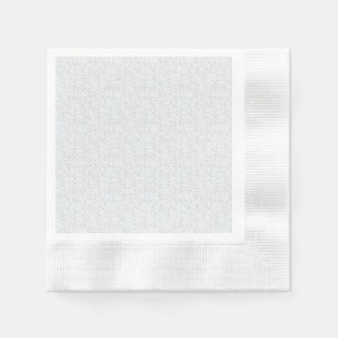 Lichtgraue geometrische Blume  Modernes Sommermust Serviette