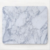 Lichtgraues Marmorsteinmuster Mousepad (Vorne)