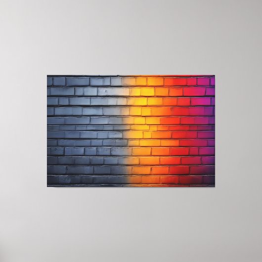 Lichtgrenzen Leinwanddruck (Vorderseite)