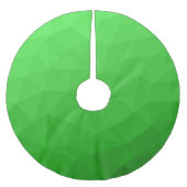 Lichtgrün geometrisches Messprofil Polyester Weihnachtsbaumdecke (Vorderseite)