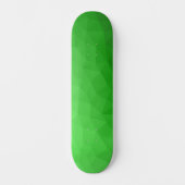 Lichtgrün geometrisches Messprofil Skateboard (Vorderseite)