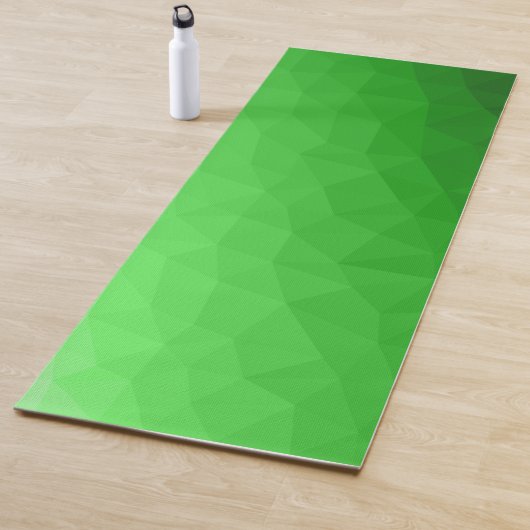 Lichtgrün geometrisches Messprofil Yogamatte (Beispiel)