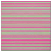 Lichtgrün und tiefrosa Farblinien Muster Stoff (Muster)