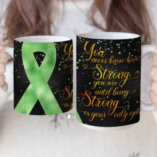 Lichtgrünes Tasse-Design Kaffeetasse