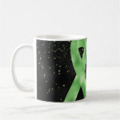 Lichtgrünes Tasse-Design Kaffeetasse (Links)