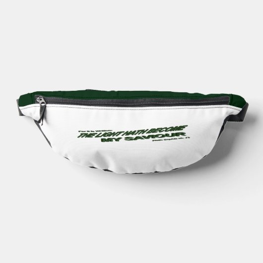 Lichthahn wird mein Retter - Grün Bauchtasche (Ablage )