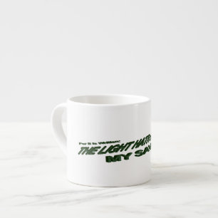 Lichthahn wird mein Retter - Grün Espressotasse