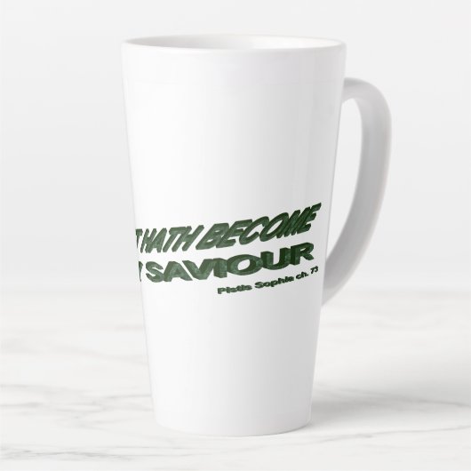 Lichthahn wird mein Retter - Grün Milchtasse (Rechte Ecke)