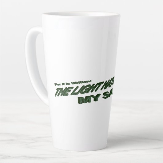 Lichthahn wird mein Retter - Grün Milchtasse (Linke Ecke)