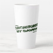 Lichthahn wird mein Retter - Grün Milchtasse (Vorderseite)