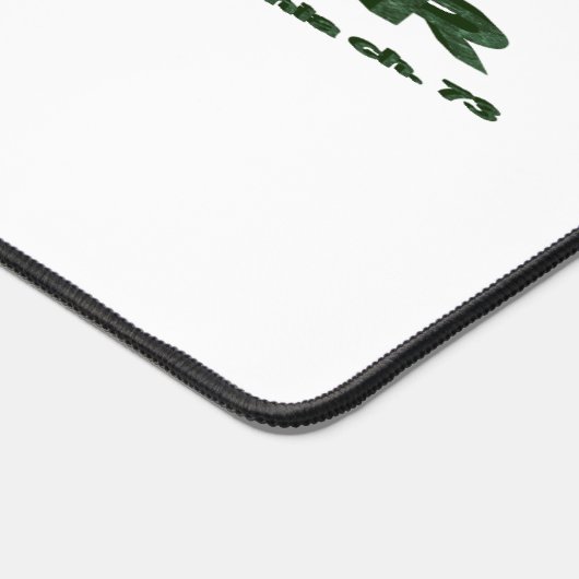 Lichthahn wird mein Retter - Grün Schreibtischunterlage (Ecke)