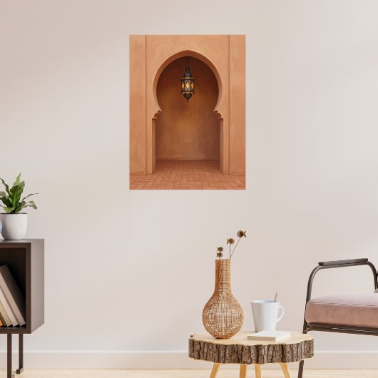 Lichtheiligtum Poster (Wohnzimmer 3)