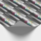 Lichtherz Geschenkpapier (Ecke)