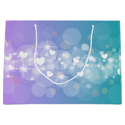 Lichtherz Große Geschenktüte (Vorderseite)