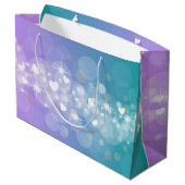 Lichtherz Große Geschenktüte (Rückseite Schrägansicht)
