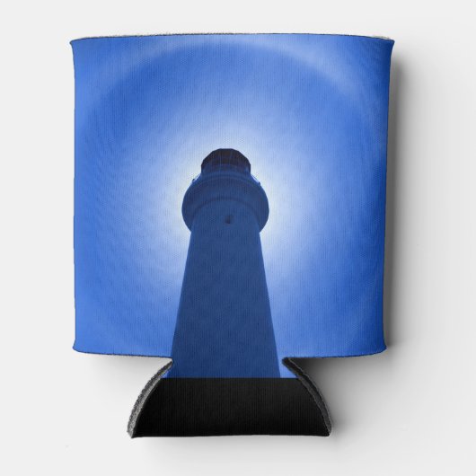 Lichthouseffekt - Blau Dosenkühler (Vorderseite)