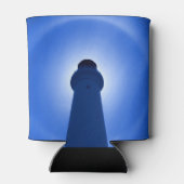 Lichthouseffekt - Blau Dosenkühler (Rückseite)