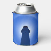 Lichthouseffekt - Blau Dosenkühler (Kanne Rückseite)