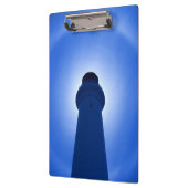 Lichthouseffekt - Blau Klemmbrett (Links)