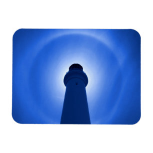 Lichthouseffekt - Blau Magnet