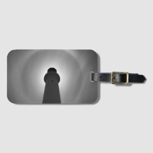 Lichthouseffekt - Schwarzweiß Gepäckanhänger