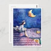 "Lichtjahre" - inspiriert durch den "Eraserheads S Postkarte (Vorne/Hinten)