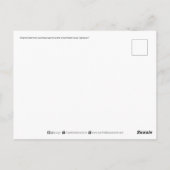 "Lichtjahre" - inspiriert durch den "Eraserheads S Postkarte (Rückseite)