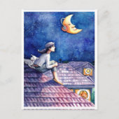 "Lichtjahre" - inspiriert durch den "Eraserheads S Postkarte (Vorderseite)