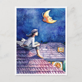 "Lichtjahre" - inspiriert durch den "Eraserheads S Postkarte