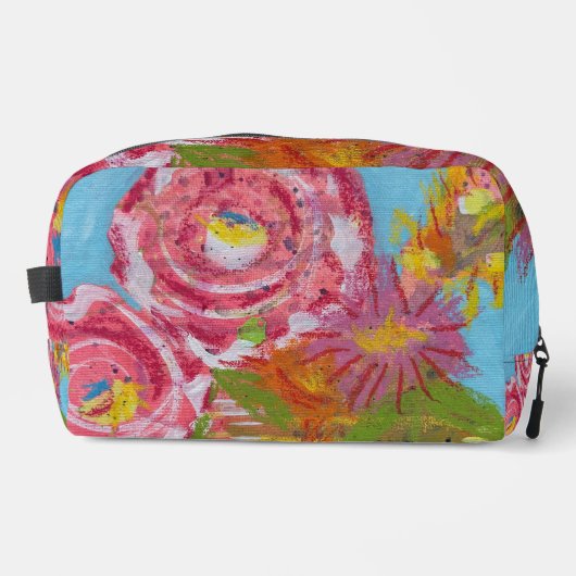 Lichtjahre von Lydias Art Sangria Waschbeutel (Vorderseite)