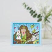 Lichtkarte freigeben postkarte (Stehend Vorderseite)