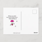 Lichtkarte freigeben postkarte (Rückseite)