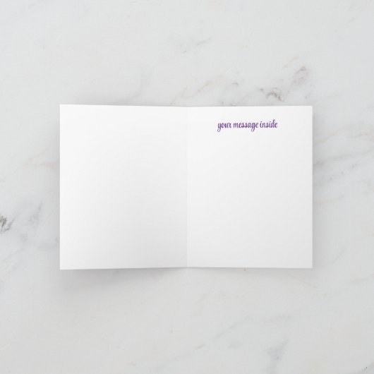 Lichtkarte Karte (Innenseite)