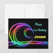 Lichtkarte Postkarte (Vorne/Hinten)