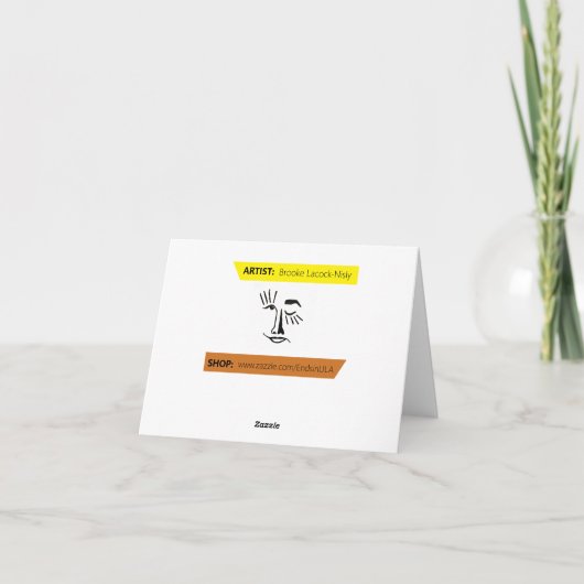 Lichtkleber| Story Metapher Karte (Rückseite)