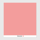 Lichtkoralle Aufkleber (Blatt)