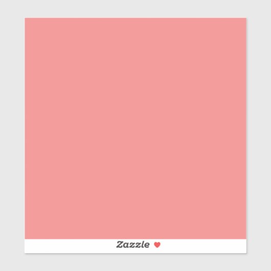 Lichtkoralle Aufkleber (Blatt)