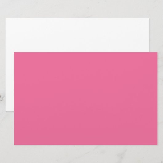 Lichtkoralle Briefpapier (Vorne/Hinten)