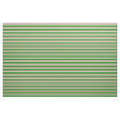 Lichtkorallen, Minzcreme und grünes Muster Stoff (Fat Quarter (45,7 x 55,9 cm))