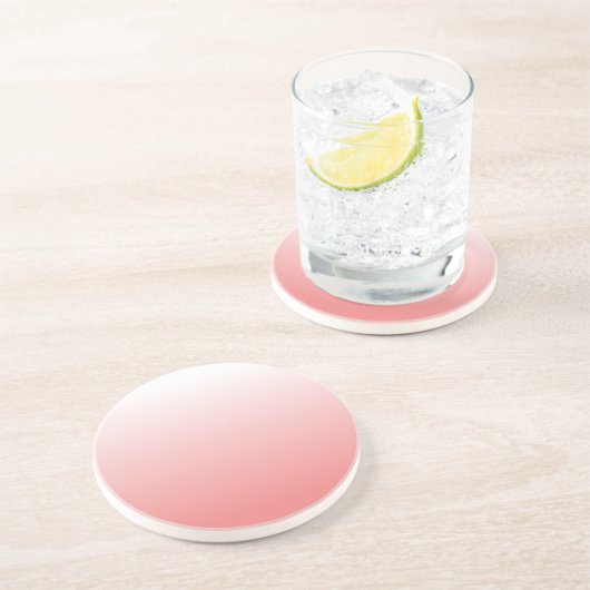 Lichtkorallengradient Untersetzer (Seite)