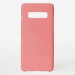 Lichtkorallenhex-Code F08080 Samsung Galaxy S10  Hülle<br><div class="desc">Light Coral Hex Code F08080 Trend Farbfarbe Farbton einfarbiges Weichrosa</div>
