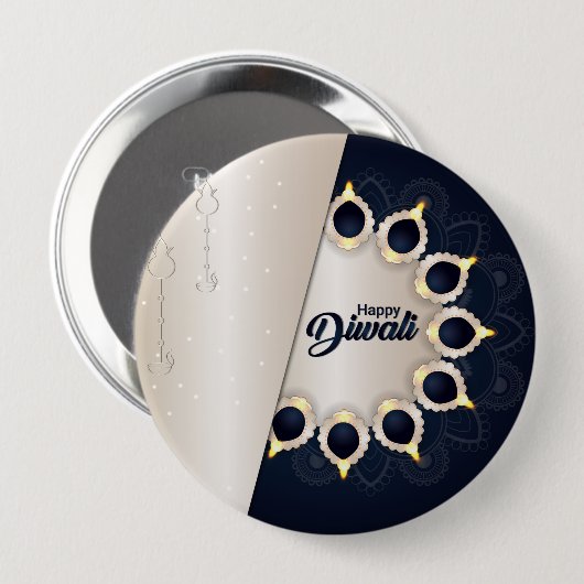 Lichtkreis - Diwali Harmony Button (Vorne & Hinten)
