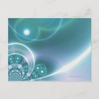 Lichtkreise Postkarte