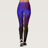 Lichtkreuz bei nächtlichen Gottesdiensten - Lieben Leggings (Rückseite)