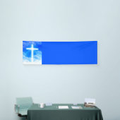 Lichtkreuz Jesus Christus Christlich anpassbar Banner (Messeveranstaltung)