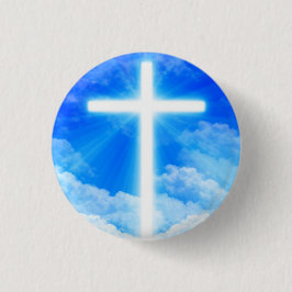Lichtkreuz Jesus Christus Christlich anpassbar Button